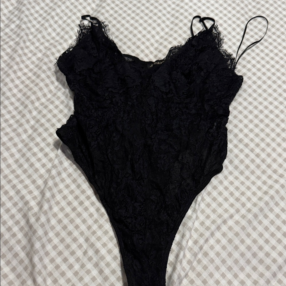 Shinestar Black Lace Chemise